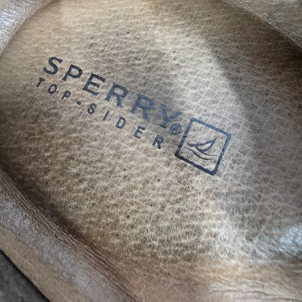 Sperry Top-Sider Driving Shoes Mens‎ 11.5 Black Leather Boat Loafers Moccasins